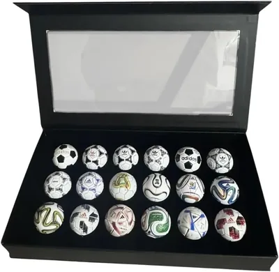 ContiMax Set de 18 Mini Balones Mundialistas 1970 - 2026 Réplicas a Escala Coleccionables, Oferta 17% Descuento