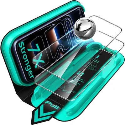 ESR 2 szkła hartowane do iPhone'a 17 Pro Max, klasy wojskowej, antyrefleksyjne