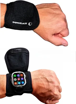 Ochraniacz ekranu Smartwatch + Sportowy pasek na nadgarstek + Etui - Ukryty zegarek, Łatwy do noszenia