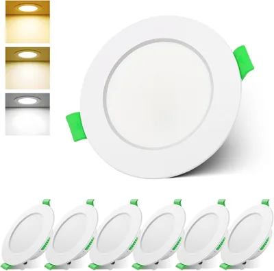 Downlight LED Großcat Focos 7W empotrable, diversos colores de luz 3000K/4000K/6000K, corte 75-90mm - Best Deal