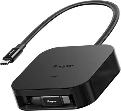 Fasgear Kabel USB C na USB-C, 240 W, 1,1 m, USB 2.0 typ C 5A PD/PPS, kabel do szybkiego ładowania z transmisją danych 480 Mbp - Best Deal