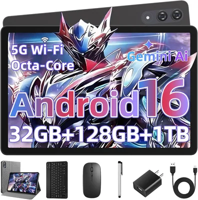 Gray Tablet 32GB+1TB Exp, 1920x1200 IPS Touch