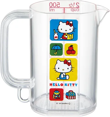 Skater MMC1-A Measuring Cup 500ml Hello Kitty Retro 25