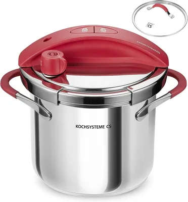 KOCH SYSTEMS 5.5L Stainless Steel Pressure Cooker