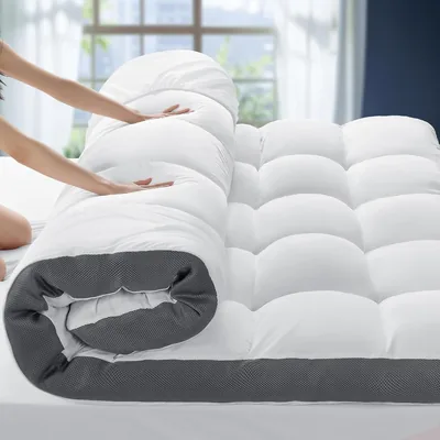 Premium Memory Foam Mattress Topper Queen - 9% Off