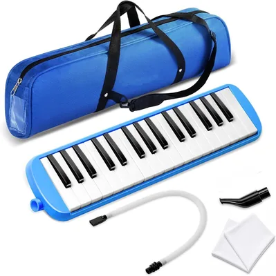 Armonica Profesional de 37 Teclas con Rango Completo, Instrumento Musical Educativo Ideal para Practicar y Armonica Compacta