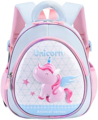 Kids Backpack 3D Design, Water Resistant & Lightweight, LABUBU Preschool Fashion