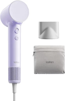 Laifen Air Hair Dryer, Ultra-Light 280 g, 200 Million Negative Ions, Fast Drying in 3 Min, Quiet 60 