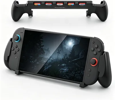 ZORBES® Grip के साथ Nintendo Switch 2 के लिए 37% ऑफ़ - आरामदायक गेम एक्सेसरीज़ के साथ एर्गोनॉमिक ग्रिप केस