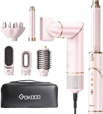 Secador de Cabelo GOKOCO 7 em 1 com Bocal e Difusor - Melhor Preço
