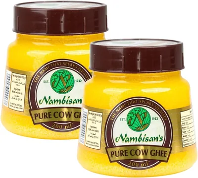 Nambisan's Pure Cow Ghee 2 x 200 ml Value Pack - Save 43%