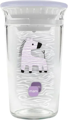 Copa MAM Fácil de Beber, Taza de Aprendizaje 360°, desde 8 Meses, 290 ml, para una Transición Fácil al Vaso Normal, con Sistema Anti-Derrame 360°