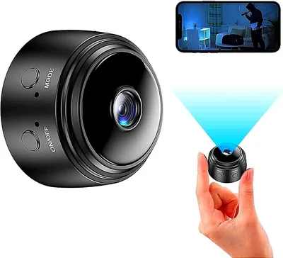 मिनी वाईफ़ाई स्पाय कैमरा छुपा हुआ घर बाहरी उच्च HD फोकस स्पाय मैग्नेट मिनी लाइव स्ट्रीम नाइट विजन आईपी वायरलेस 1080P ऑडियो वी