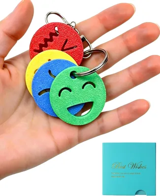 3Lcat Emotional Regulation Keychain - Colour-Coded Mood Zones