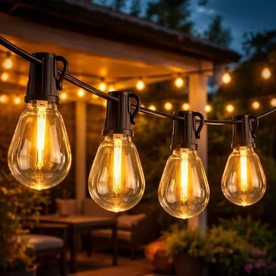 Catena Luminosa Esterna ELENDIL 7,5M, Luci LED Impermeabili IP65 per Giardino, Calde, Best Deal