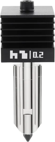 ECSiNG Hardened Steel 0.2 mm 3D Printer Hotend Nozzle Compatible with Bambu Lab P2S