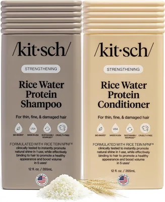 Kitsch Rice Water Shampoo & Conditioner Set - Best Deal