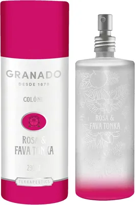 Granado Colônia Terrapeutics, Rosa & Fava Tonka, 230ml - 23% Off