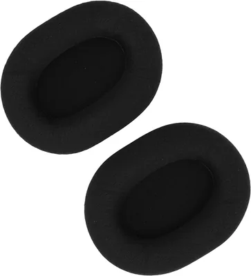 Generic 2pcs Headphone Ear Pads - Breathable Mesh Foam, Noise Isolation