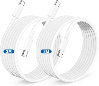 Long USB C to USB C Cable 3M 2Pack - Best Deal