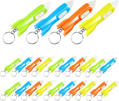 Wekuw Mini Key Fob Torch Pack of 24