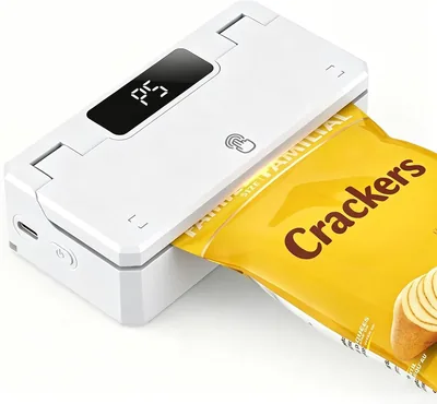 ポータブル 食品シーラー ハンディヒーター 小型 3000mAh Type-C充電式 軽量 付切器 マグネット内蔵 Best Price
