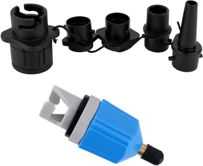 Adapter Pompki do Łodzi SUP - Szybkie Pompowanie z Głowicą Konwersyjną i 4 Dyszami, Best Deal