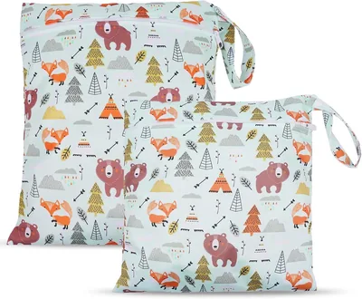 Aomig Reusable Nappy Bag 2 Pieces Waterproof โ Best Deal