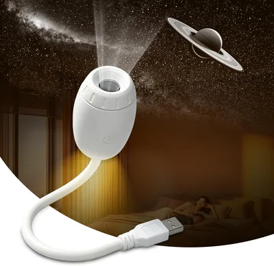 Galaxy Projector Night Light - Starry Sky Lamp for Bedroom Ceiling