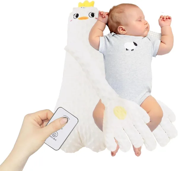 Soothing Pillow - Hug Pat Toy for Sleep Aid | Electric Plush with Automatic Motion, Animal Hand Pillow for Birthday, 30cm/32cm/34cm Colour Pack of 3