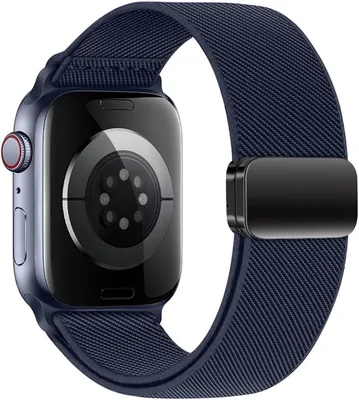 Magnetic Elastic Nylon Band for Apple Watch 44-49mm & 38-42mm - Best Deal
