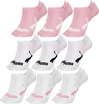 Kit 9 Pares Meias Puma Invisíveis Soquete Sapatilha Respirável Originais - Melhor Preço