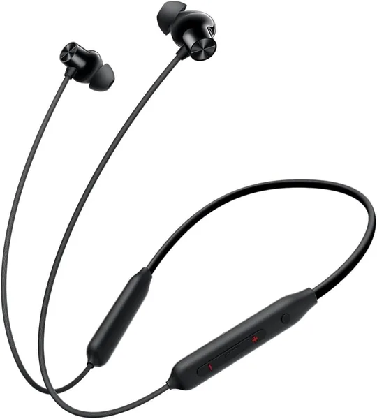 OnePlus ब्लूटूथ नेकबैंड इयरफ़ोन Z2 ANC | 12.4mm बेस ड्राइवर्स | 45dB एक्टिव नॉइस कैनसलेशन | लंबे समय तक 28H बैटरी