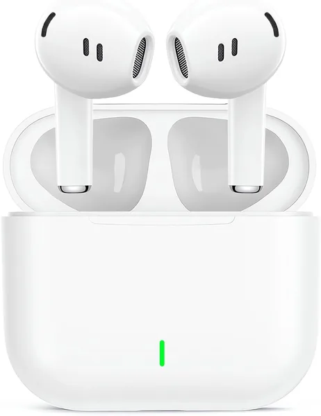 Wireless Earbuds, Bluetooth 5.4 Headphones in Ear with Charging Case, 48H Playtime Bluetooth Earphones with ENC Noise Cancelling Mic, IPX8 Waterproof Sports Wireless Headphones for