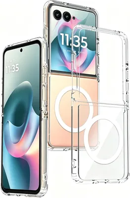 Etui STARRYNOVA dla Motorola RAZR 60 Ultra/70 Ultra z ładowaniem bezprzewodowym, TPU magnetyczne