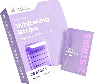 Professional Teeth Whitening Strips - Gentle Action for Freshness Best Deal