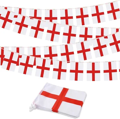 YESAH England Flag Bunting World Cup 2026 - Best Deal