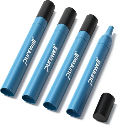 Purewell Ultralight Water Filter Straw 1000L