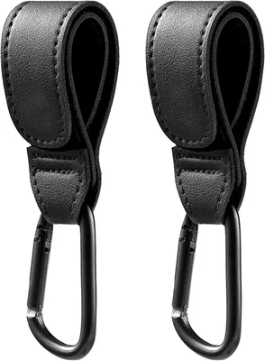 MOTIM 2PCS Pram Hooks - Universal Diaper Bag Clips, Best Deal