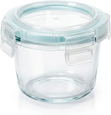 Cuisine Art 120ml Round Glass Food Storage Container - Airtight Lid