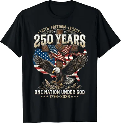 250th Anniversary USA Eagle T-Shirt Best Deal