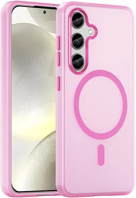 Funda RKINC para Samsung Galaxy S24 con Magsafe, Protección de Cámara y Caídas, Carcasa Magnética