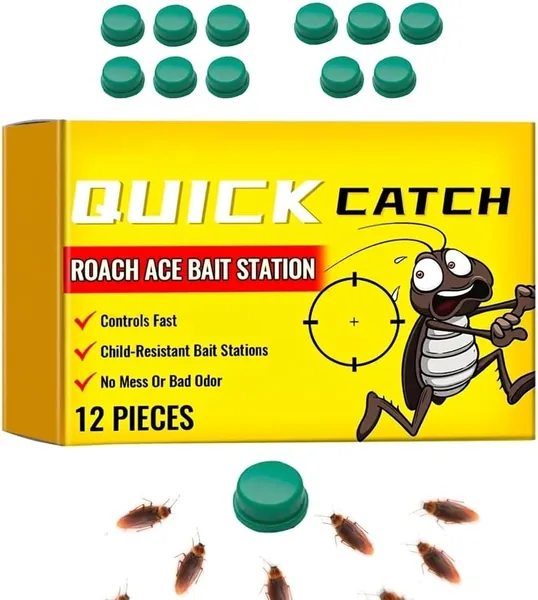 Roach Bait Stations, Natural Cockroach Repellent