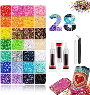 3mm Resin Rhinestones Nail Drill Kit - DIY Decor, Best Deal
