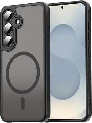 RKINC Funda para Samsung Galaxy S24, Protección de Cámara y Magsafe, Carcasa Magnética Anti-Caídas