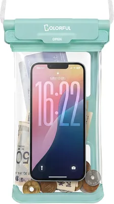 カラフル 水難 スマートフォン ケース 2026モデル ボタン操作簡単 全体構造 オムニ方向 IPX8防水