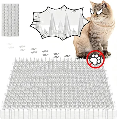 LICHENXI Juego De 12 Alfombrillas Disuasorias para Gatos Perros, Tapete Transparente Entrenamiento Mascota, Se Puede Cortar, Inc - 27% Descuento