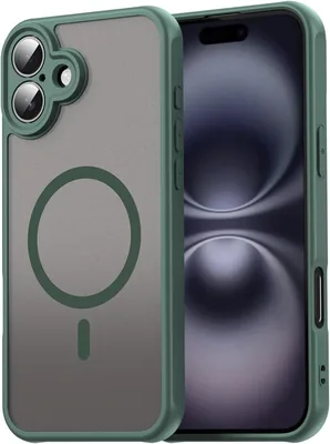 Funda RKINC para iPhone 16 Plus con Protección de Cámara y Magsafe, Resistente a Caídas, Carcasa Magnética - Mejor Oferta