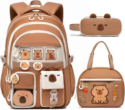 Scothen Capybara Backpack Set Best Deal