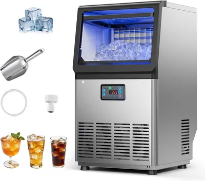 VEVOR Ice Cube Maker 36kg/24h, 7% de réduction